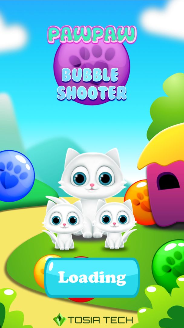 PawPaw Bubble Shooter遊戲截圖