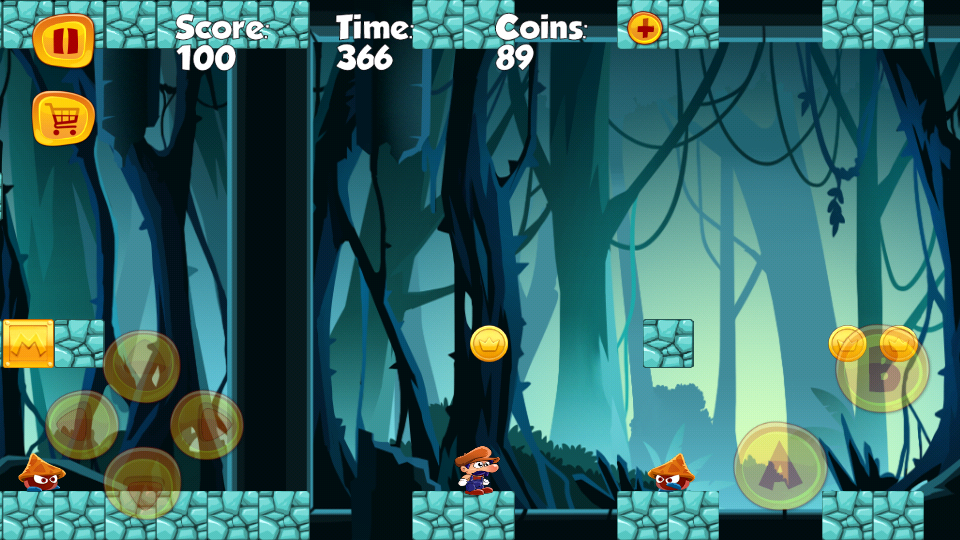 Super Mar Jungle Game Screenshot