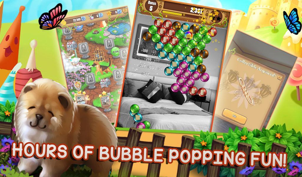 Puppy Dog Pop - Bubble Shoot Game Screenshot