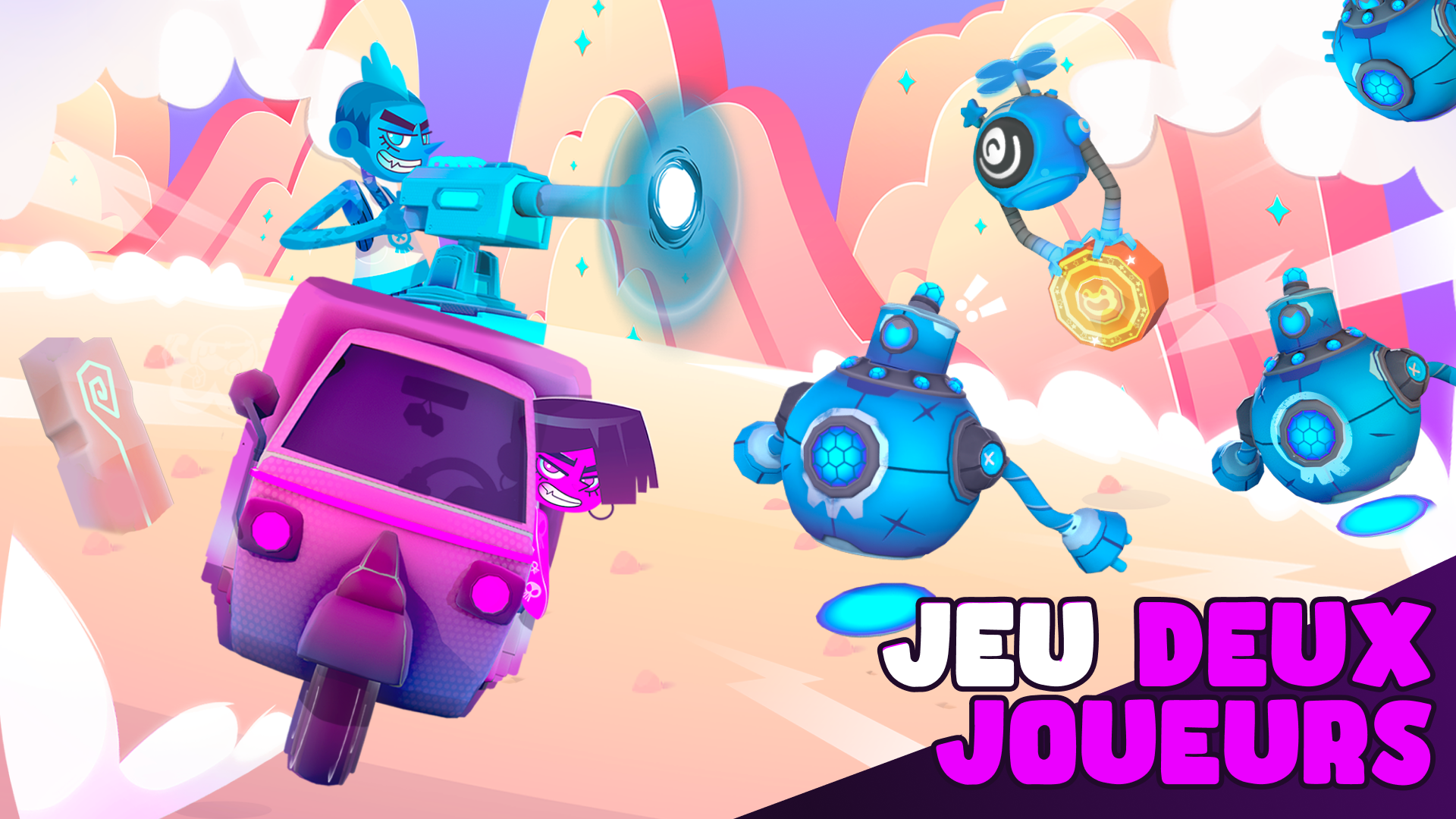 Cuplikan Layar Game Back2Back : Jeu Coop 2 Joueurs