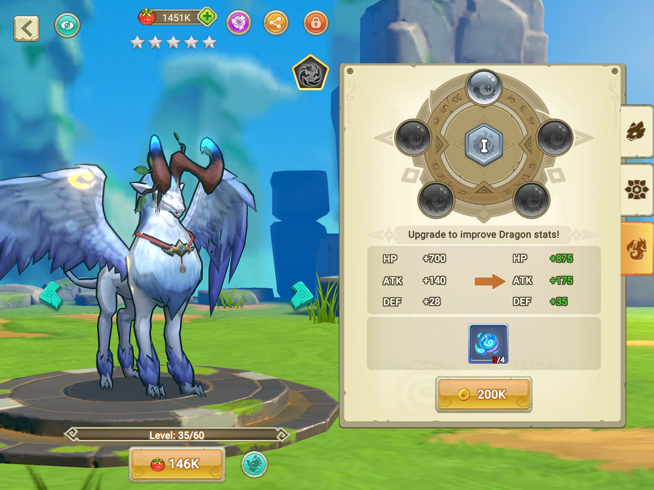 Dragon Tamer Game Screenshot