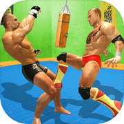 Gym BodyBuilders Fighting jeu : simulateur de combat