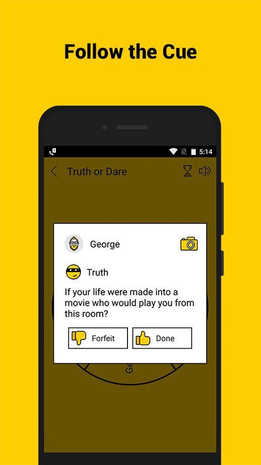 Screenshot of Truth or Dare - Spin The Bottle - Adult Party Game