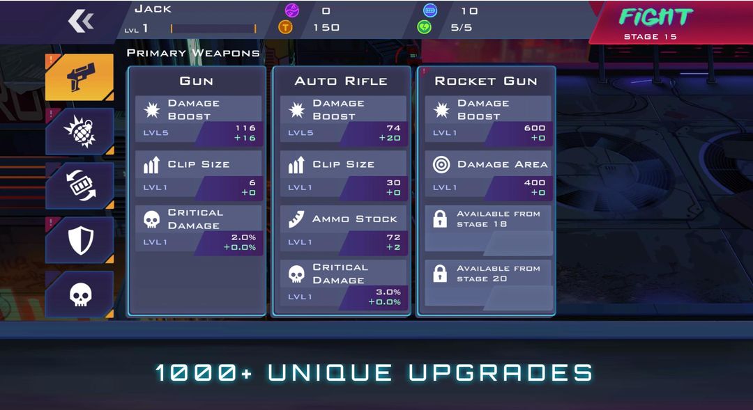Uprising: Cyberpunk 3D Action Game screenshot game
