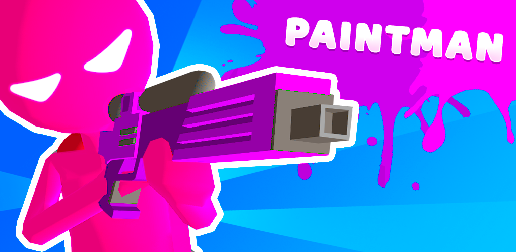 Banner of Paintman 3D - Цветной шутер 2.3