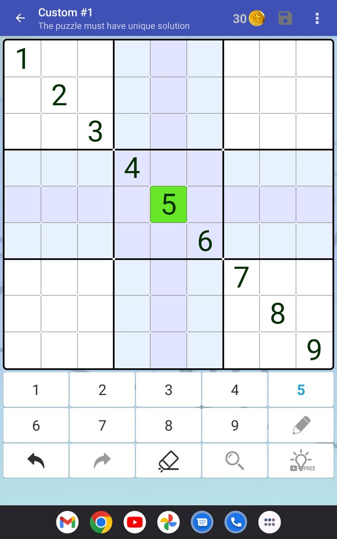 Screenshot of Sudoku - Classic Brain Puzzle