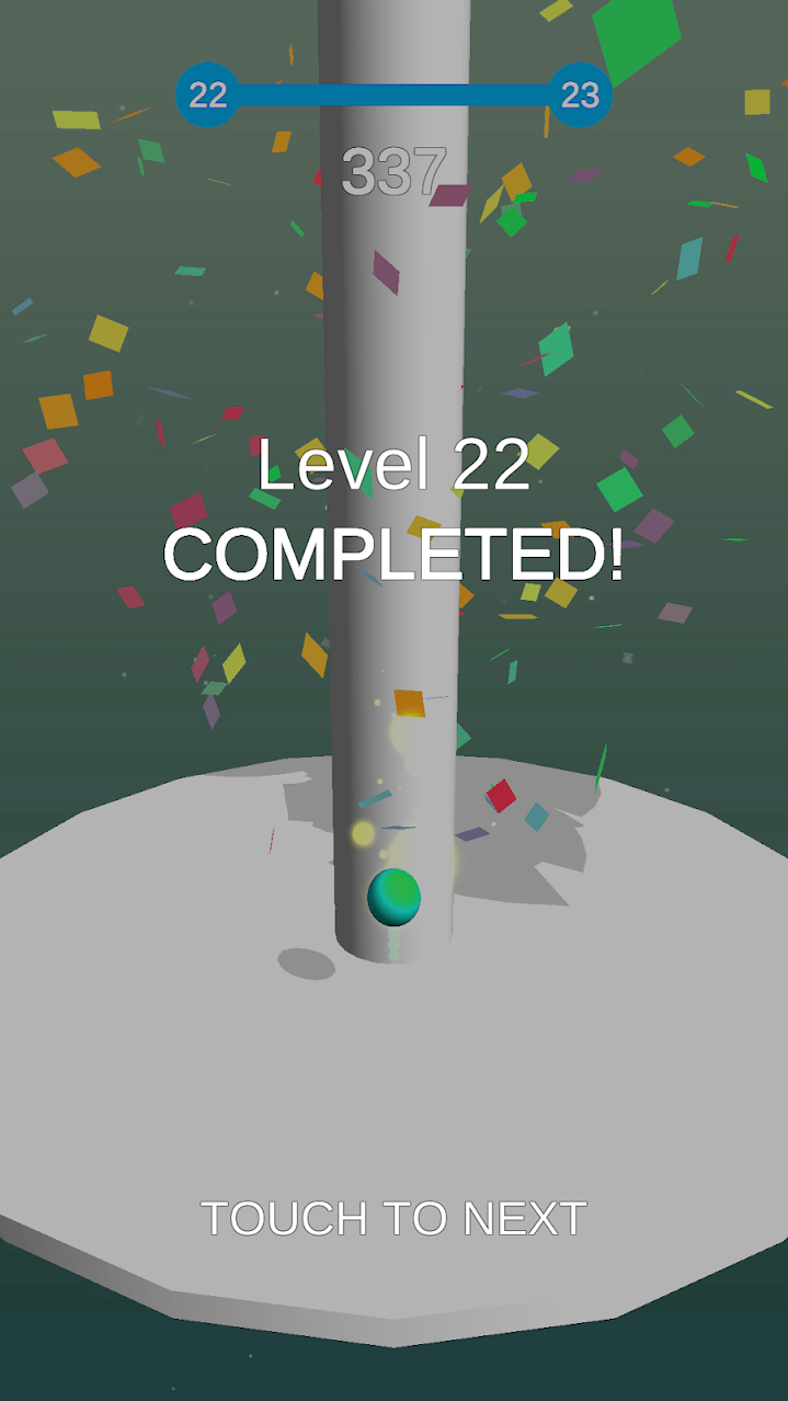 Screenshot of Helix Crash