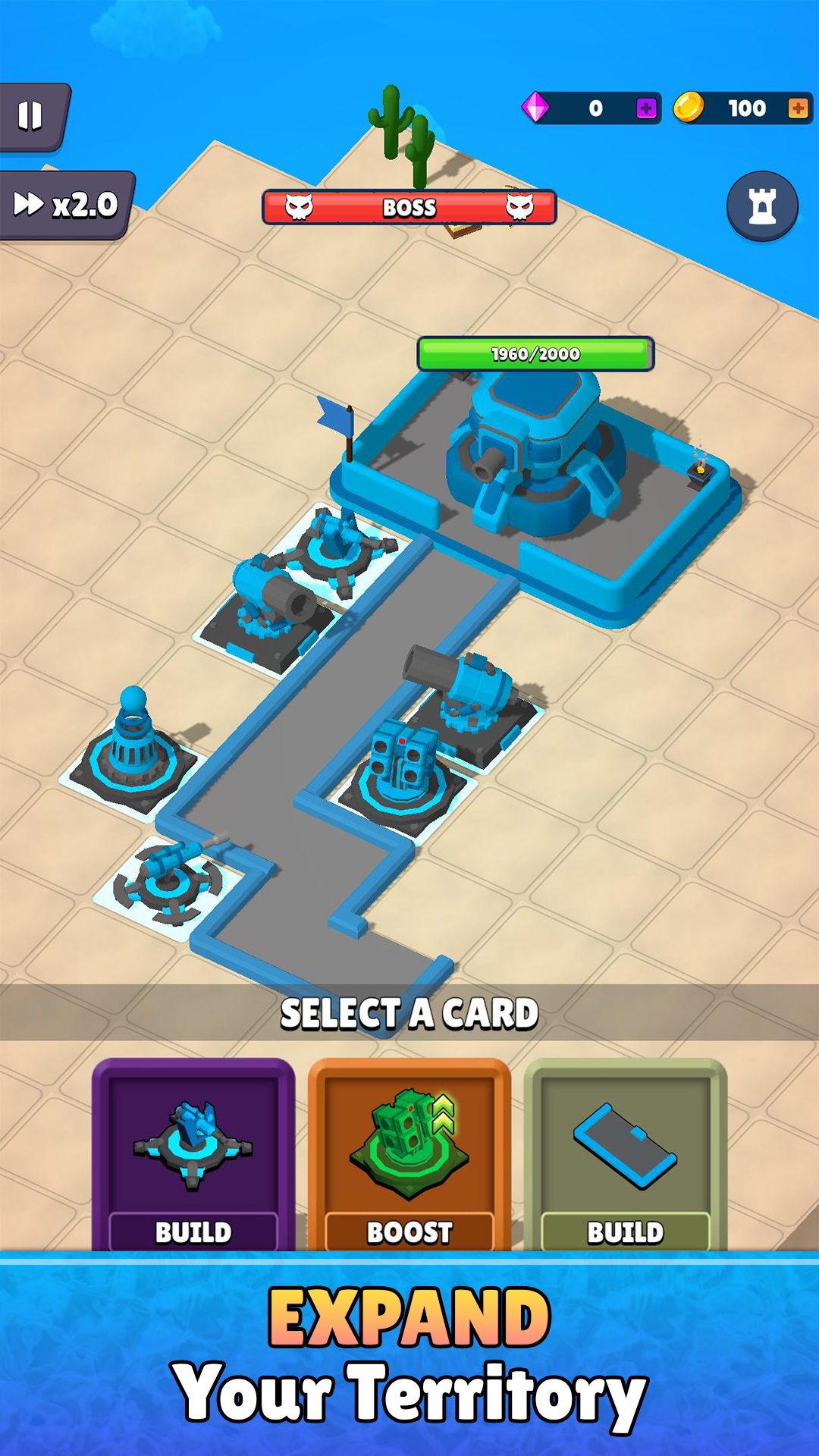 Defense.io Tower Defense TD Game Screenshot