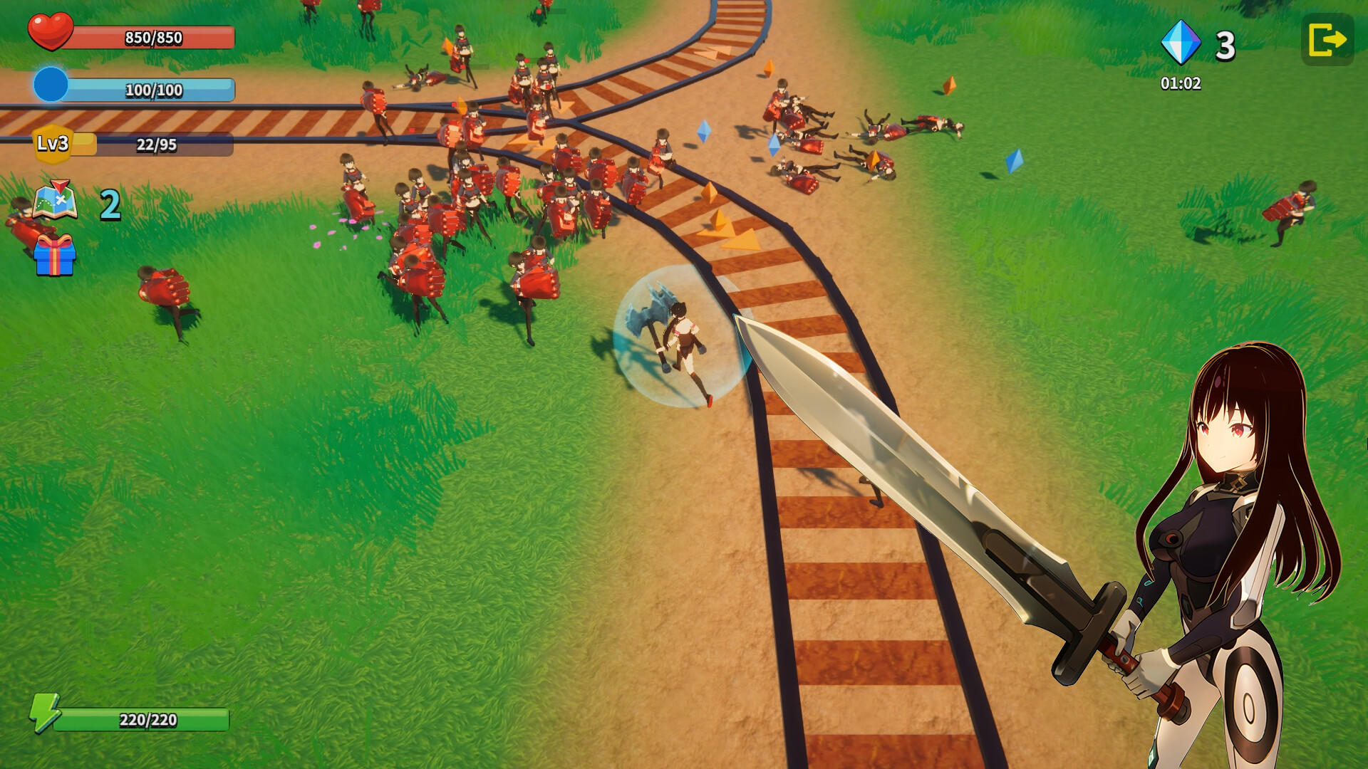 Railway Fugitive screenshot game