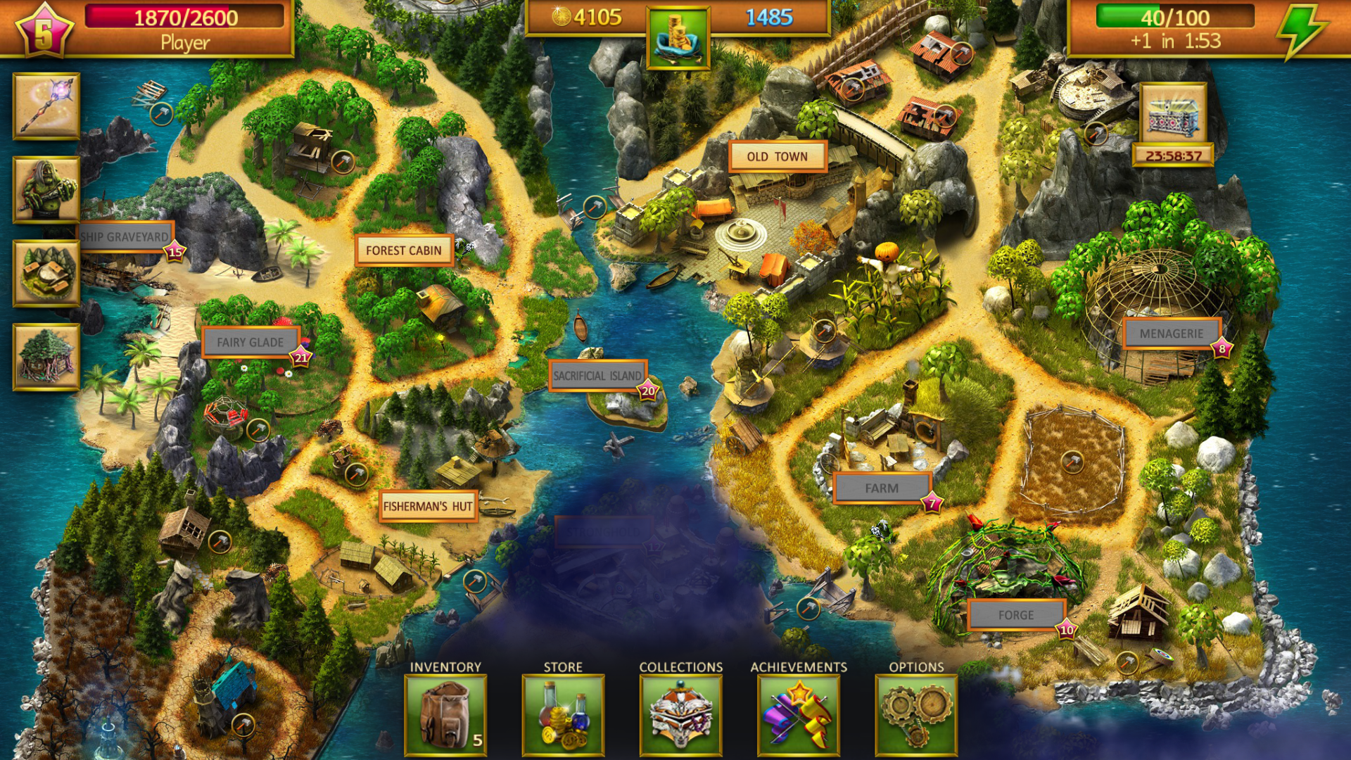 Hidden Island: Object Seekers Game Screenshot