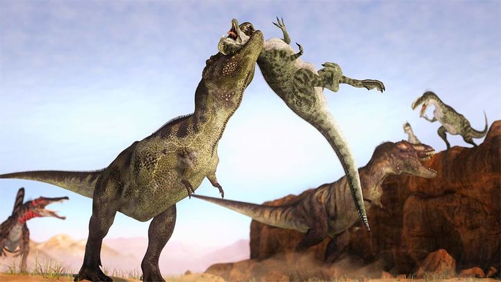 Screenshot 1 of Jurassic Epic Dinosaur Battle 1.0.4