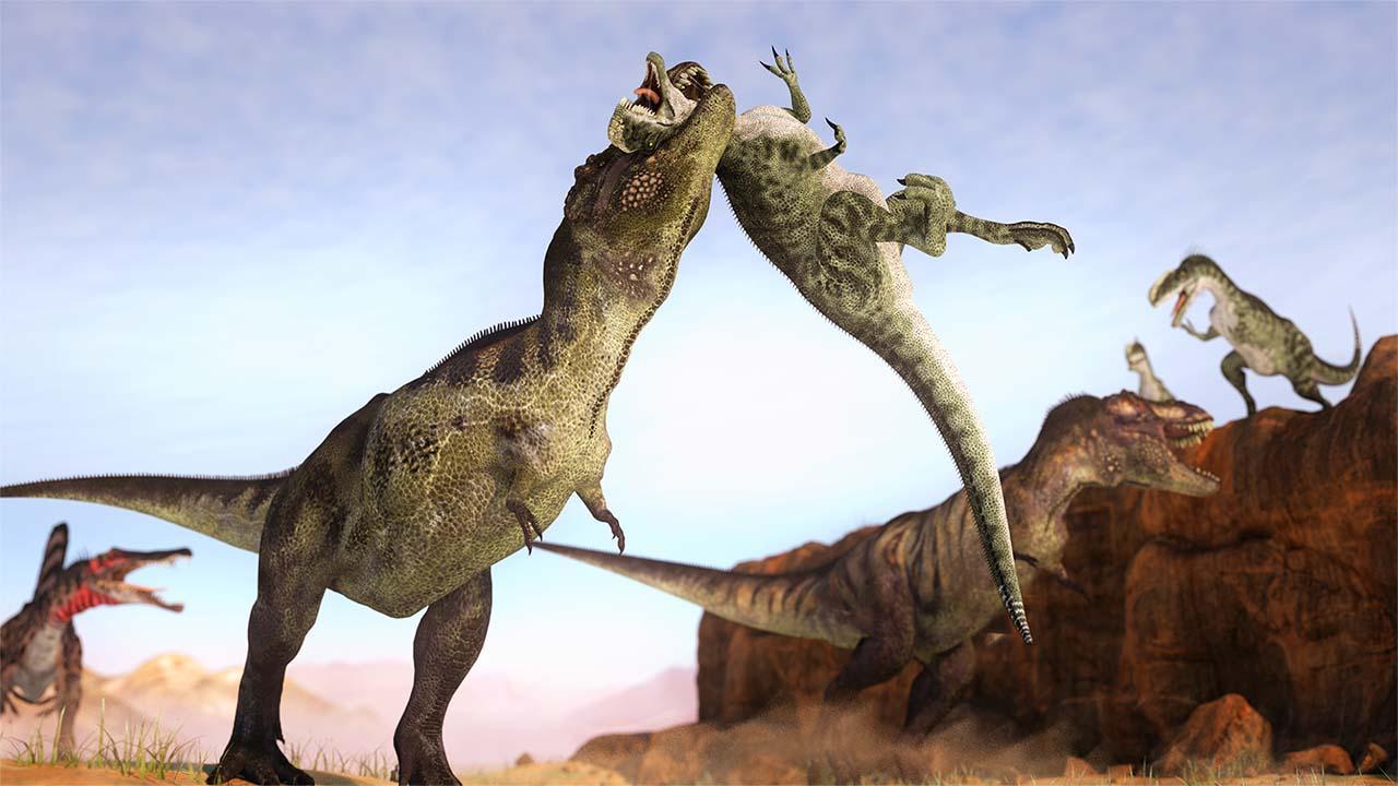 Jurassic Epic Dinosaur Battle Game Screenshot