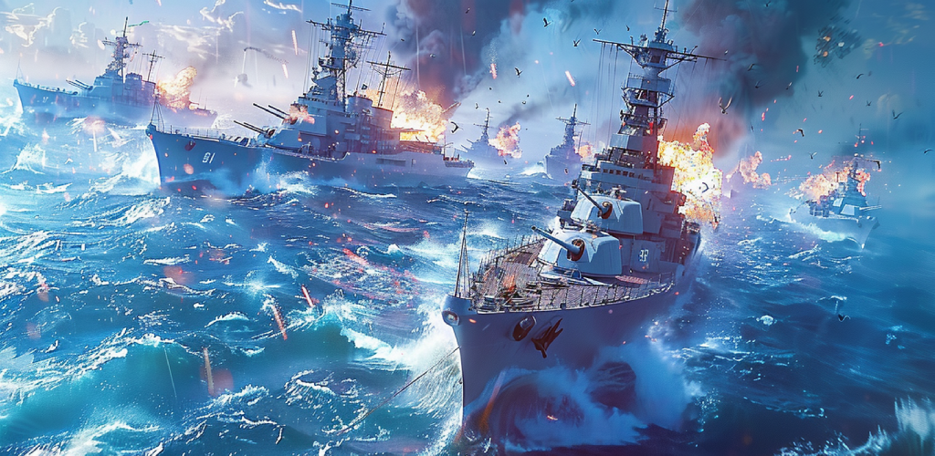 Banner of Force of Warships: เกมออนไลน์ 6.00.5