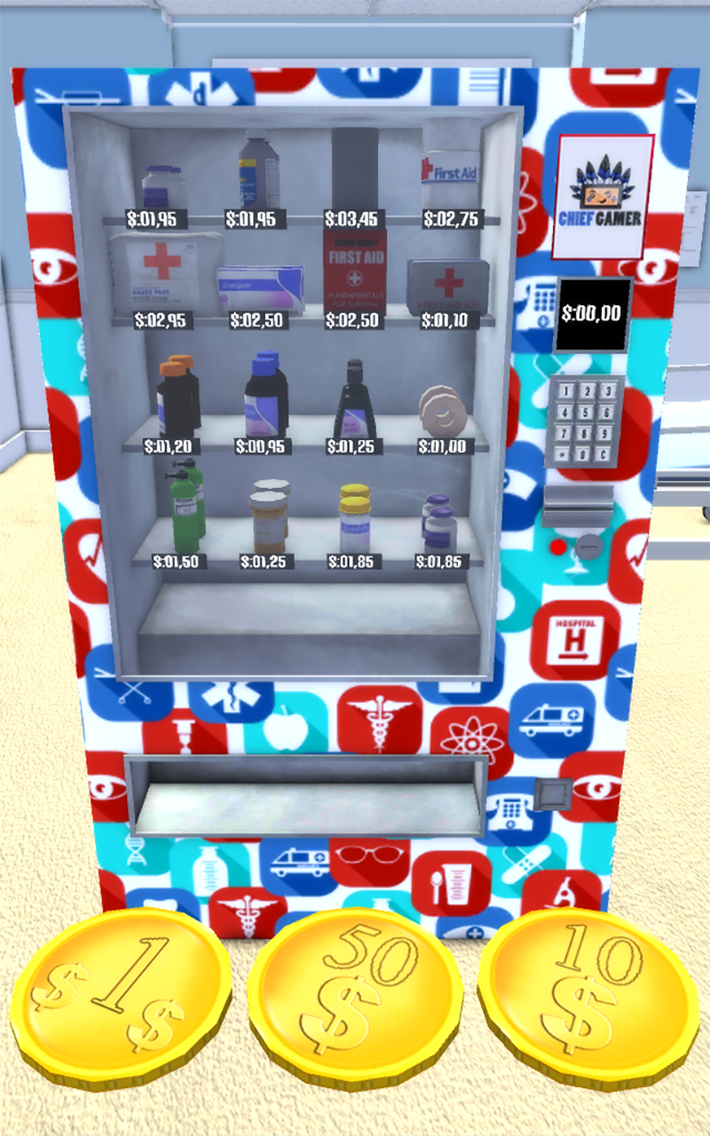 My Hospital Vending Machine Game Screenshot