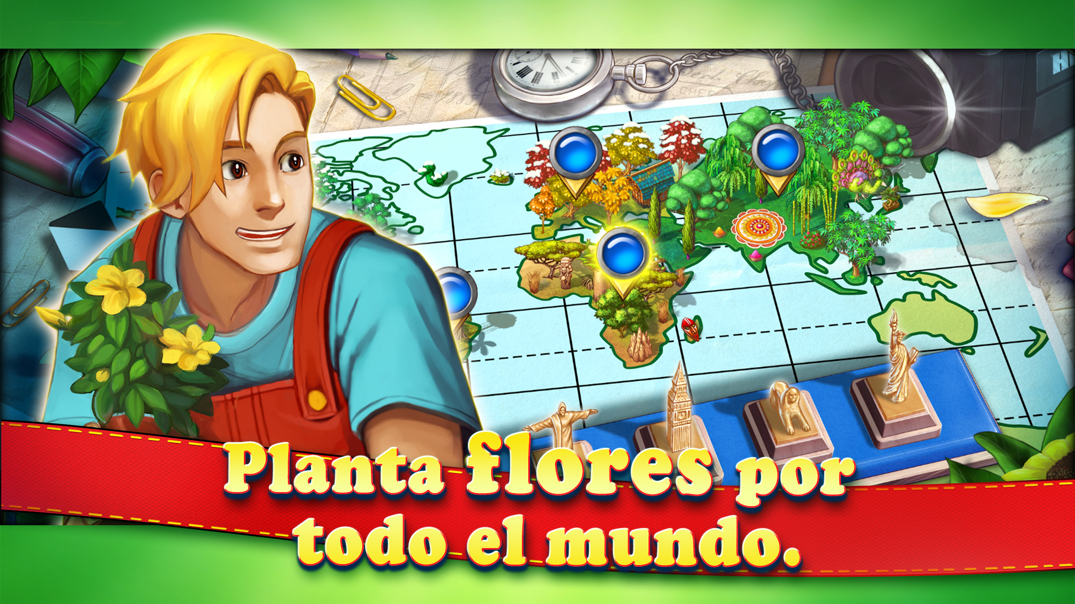 Captura de Pantalla del Juego Gardens Inc 4 - Blooming Stars