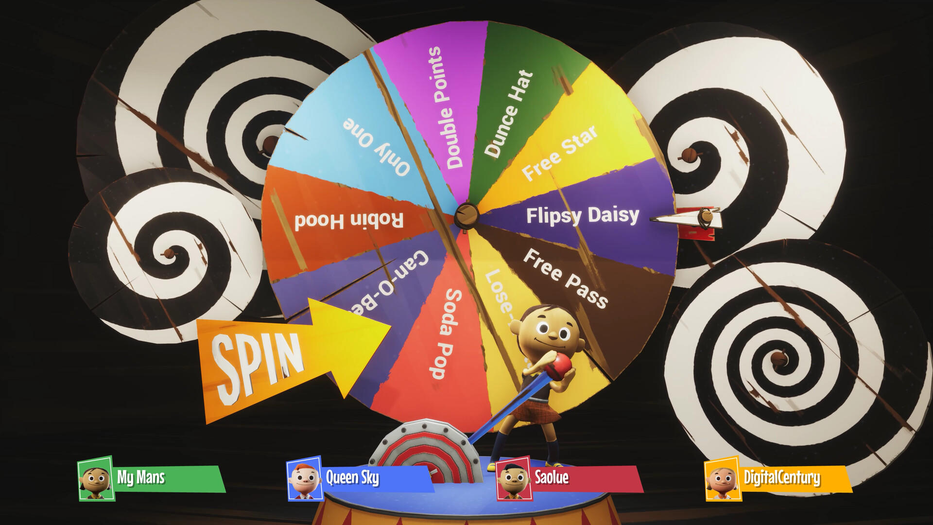 Rowdy Rascals Game Screenshot