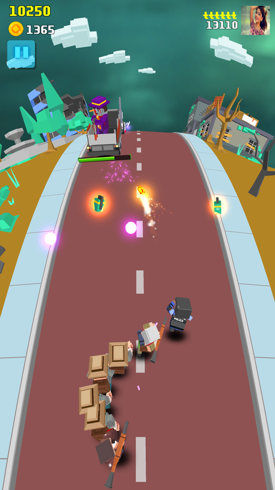 Zombie vs Survivors ภาพหน้าจอเกม