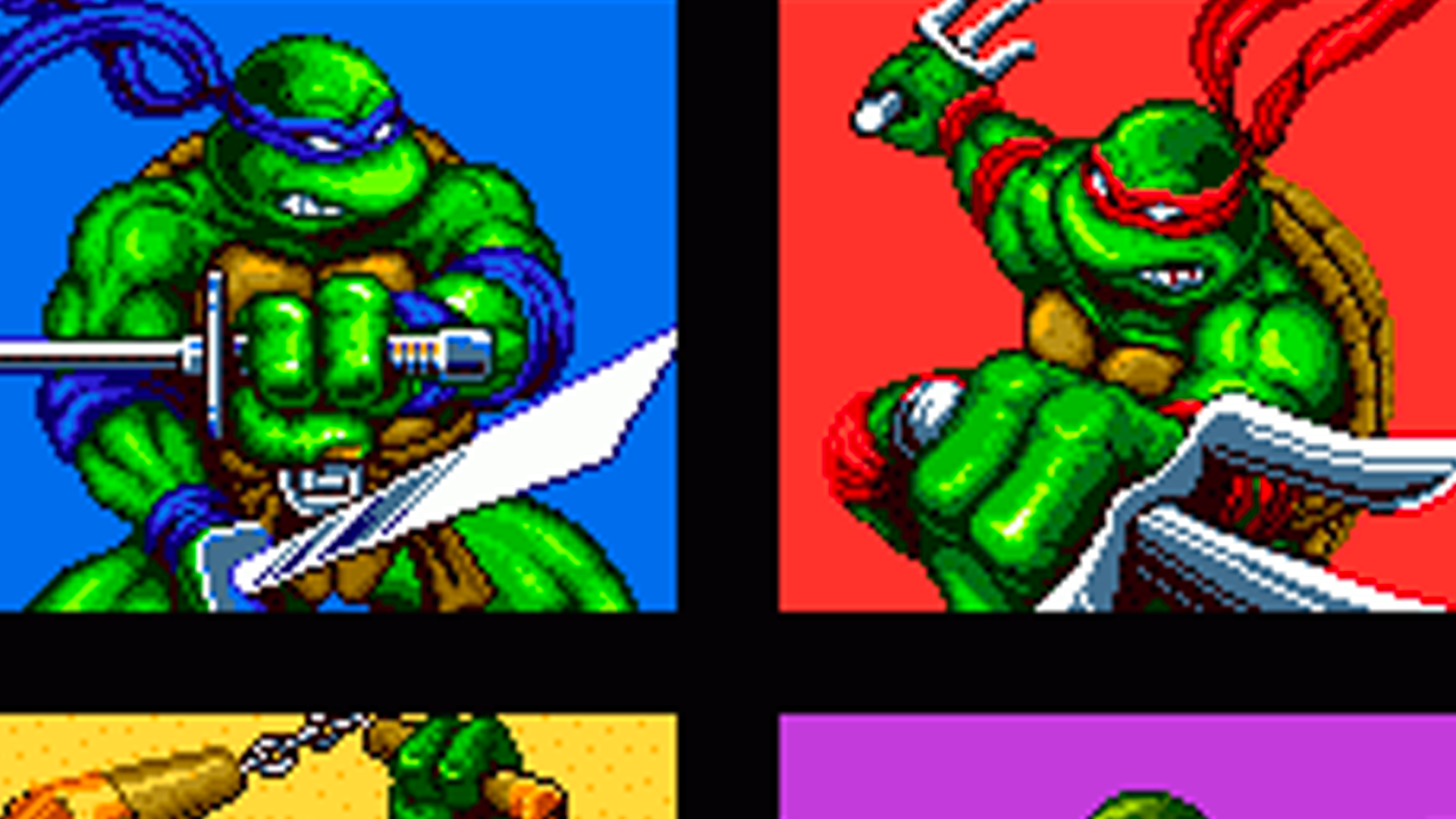 Teenage Mutant Ninja Turtles: The Hyperstone Heist ゲームのスクリーンショット