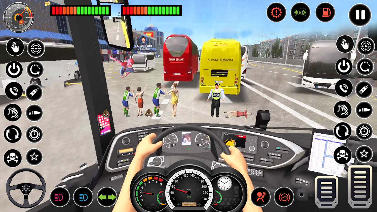 Dubai Bus Simulator Offline Game Screenshot