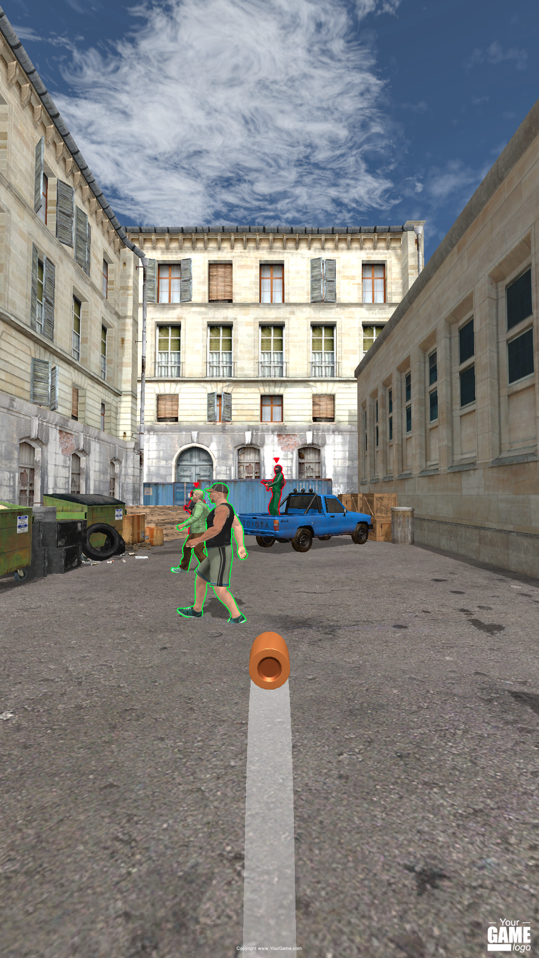 Bullet Control Game Screenshot