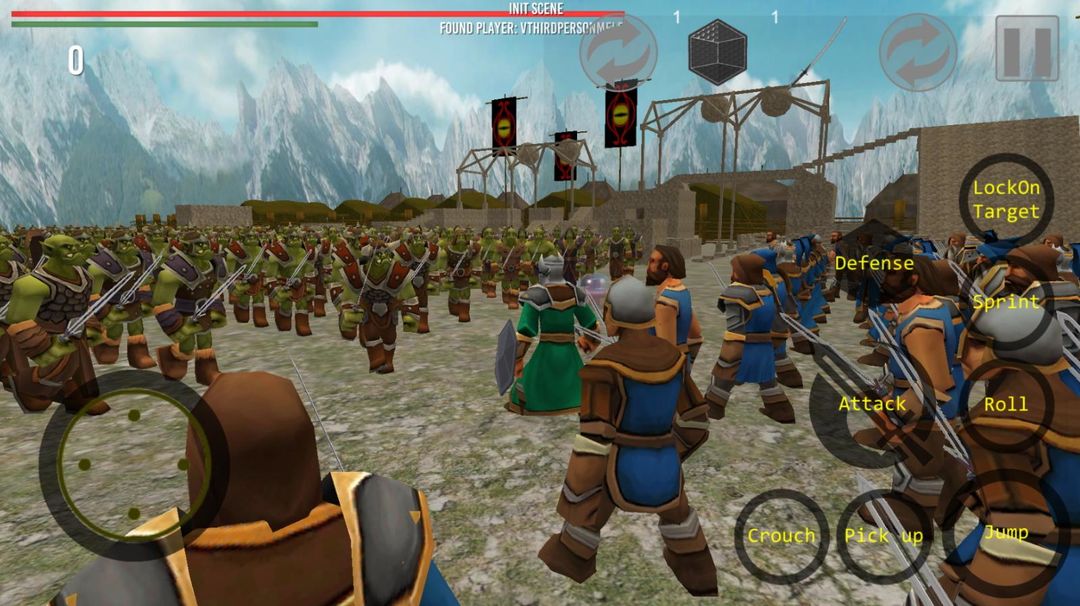 Screenshot of Middle Earth Battle For Rohan