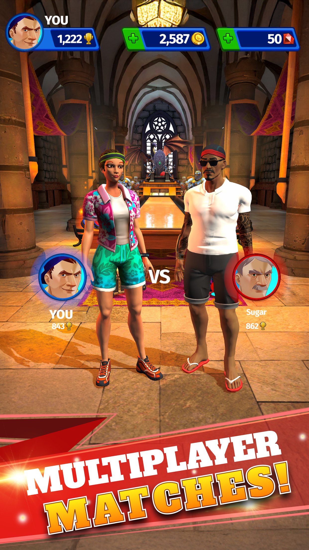 Shuffleboard Club: PvP Arena ภาพหน้าจอเกม