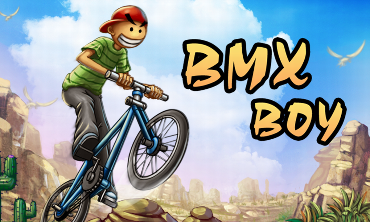 BMX Boy ゲームのスクリーンショット