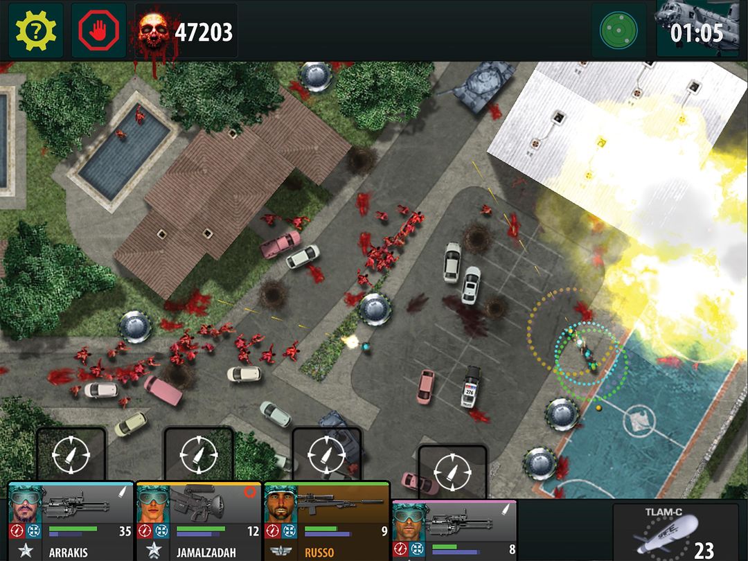 Screenshot of War of the Zombie