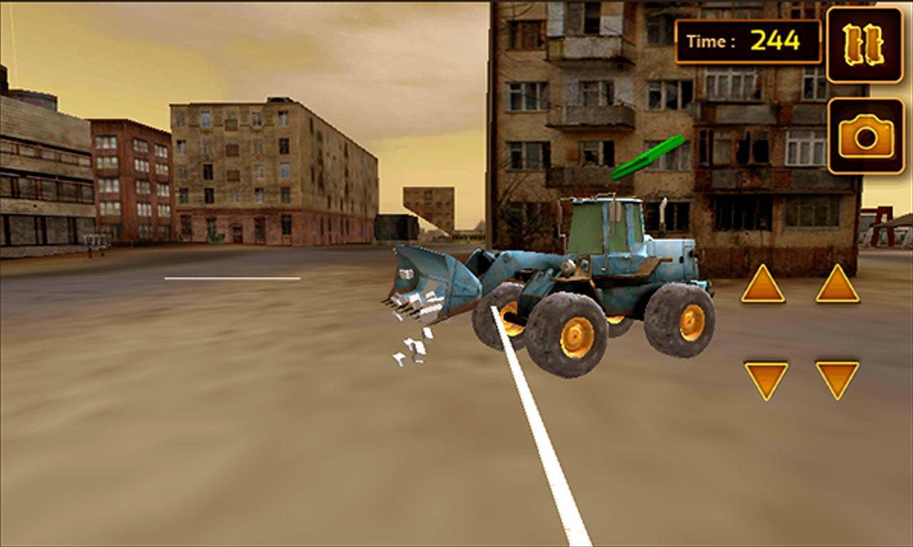 ローダー＆トラックシミュレータをダンプ ゲームのスクリーンショット