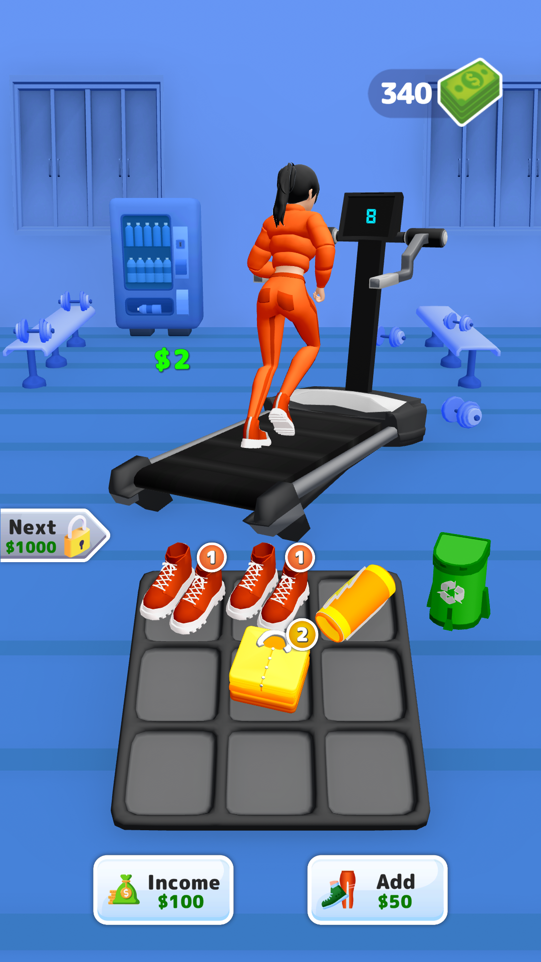 Cuplikan Layar Game Treadmill Up