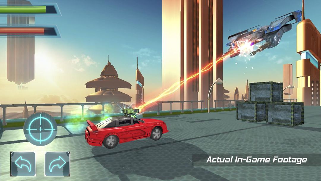 Car Shooting Game Rivals Rage 게임 스크린 샷