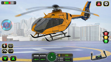 Gunship Air Combat Helicopter Game Screenshot