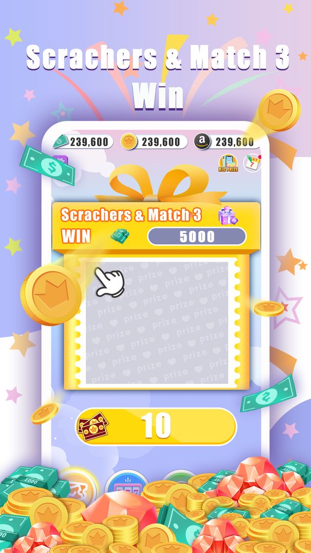 Screenshot of Money Dice - Make Money & Gift Cards Huge Prizes!