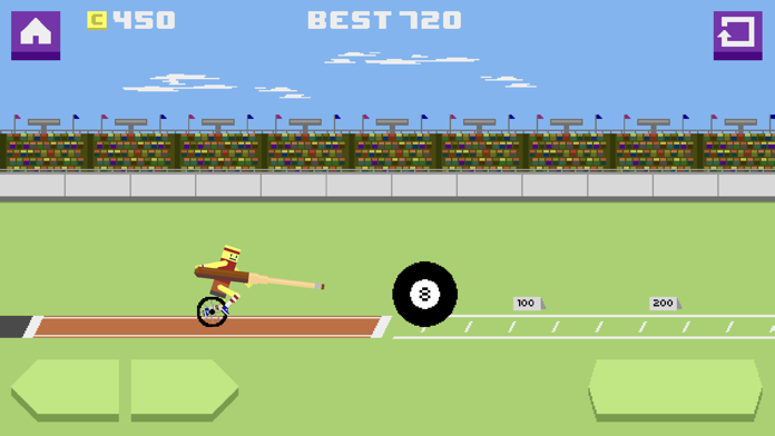 Unicycle Hero Game Screenshot