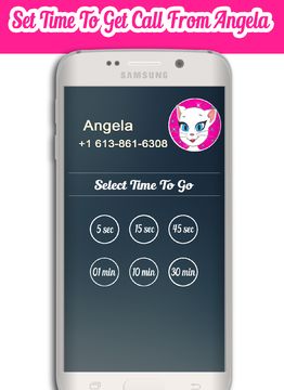A Call From Talking Angela Game Screenshot