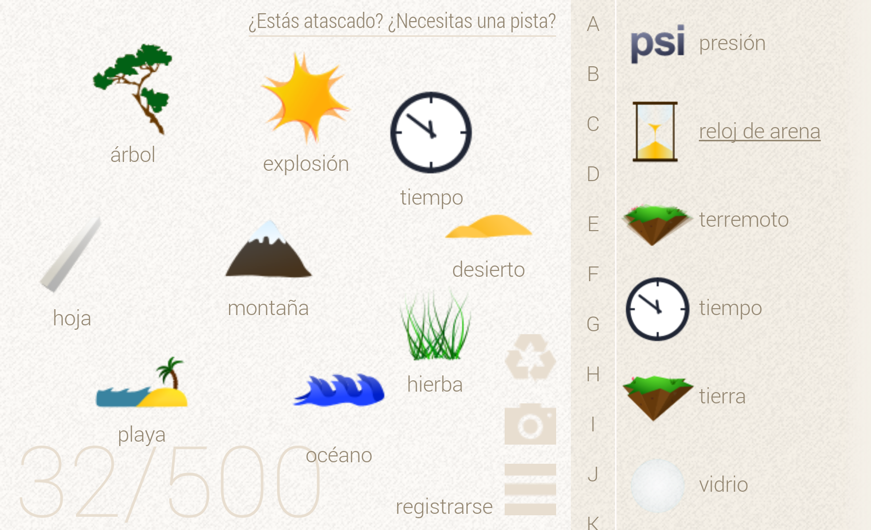 Captura de Pantalla del Juego Little Alchemy