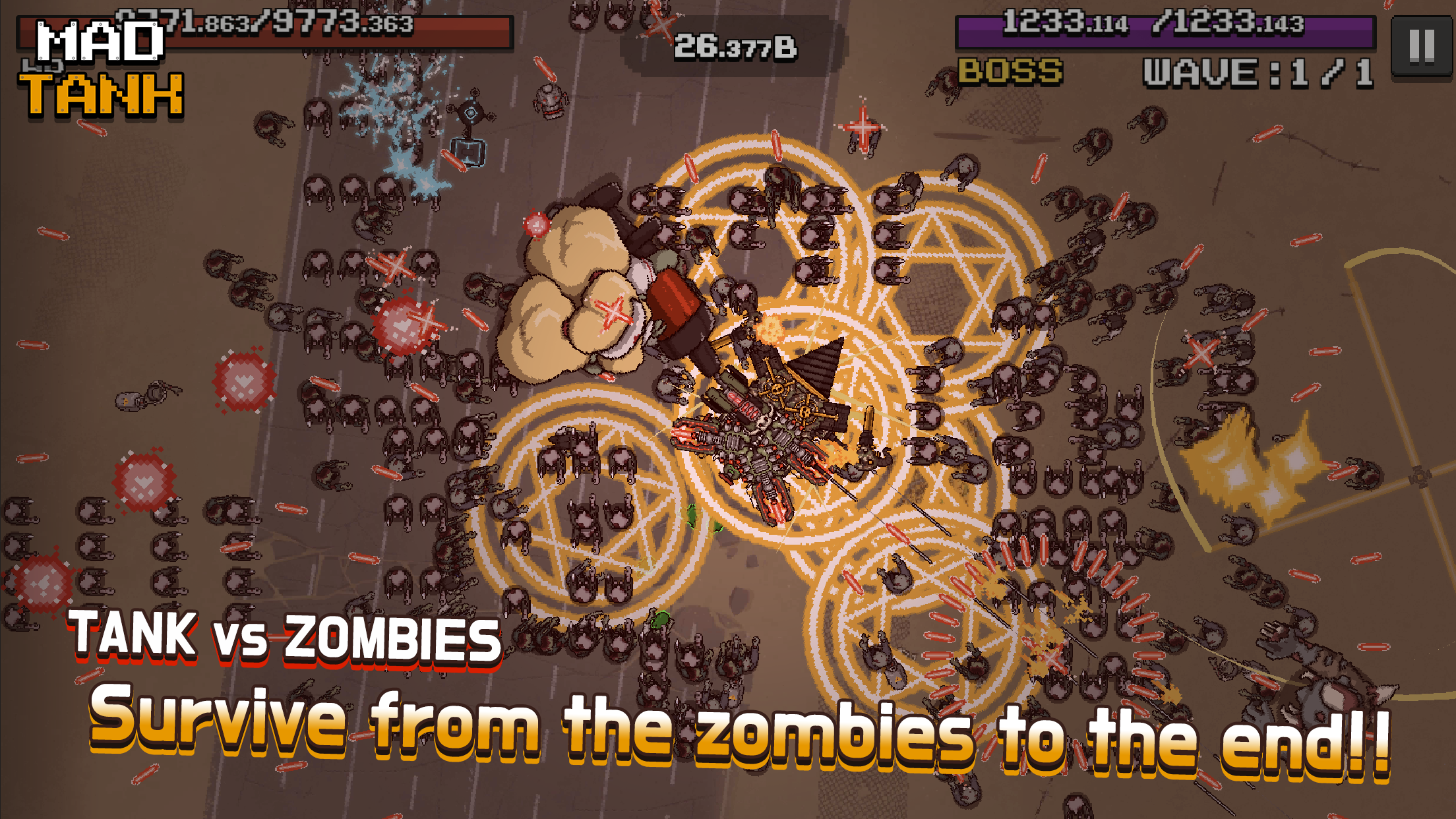 Mad Tank screenshot game