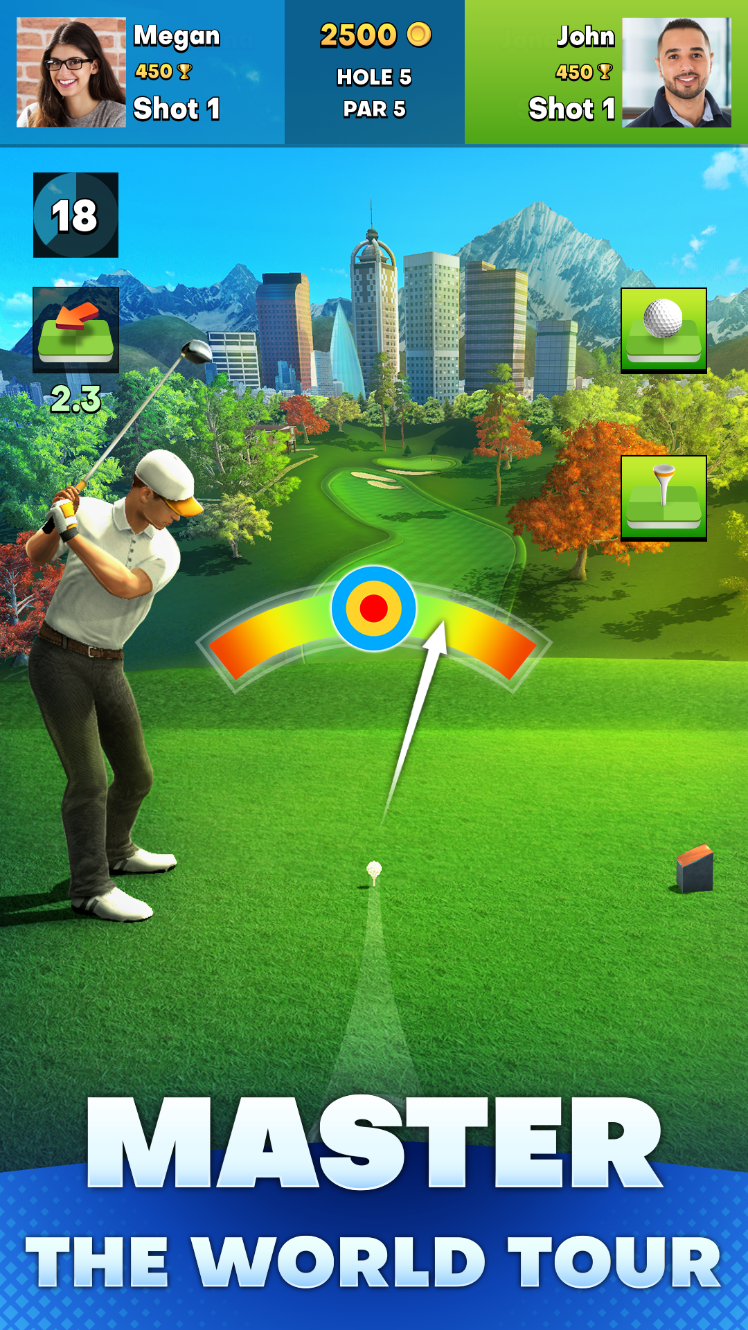 GOLF OPEN CUP - Clash & Battle screenshot game