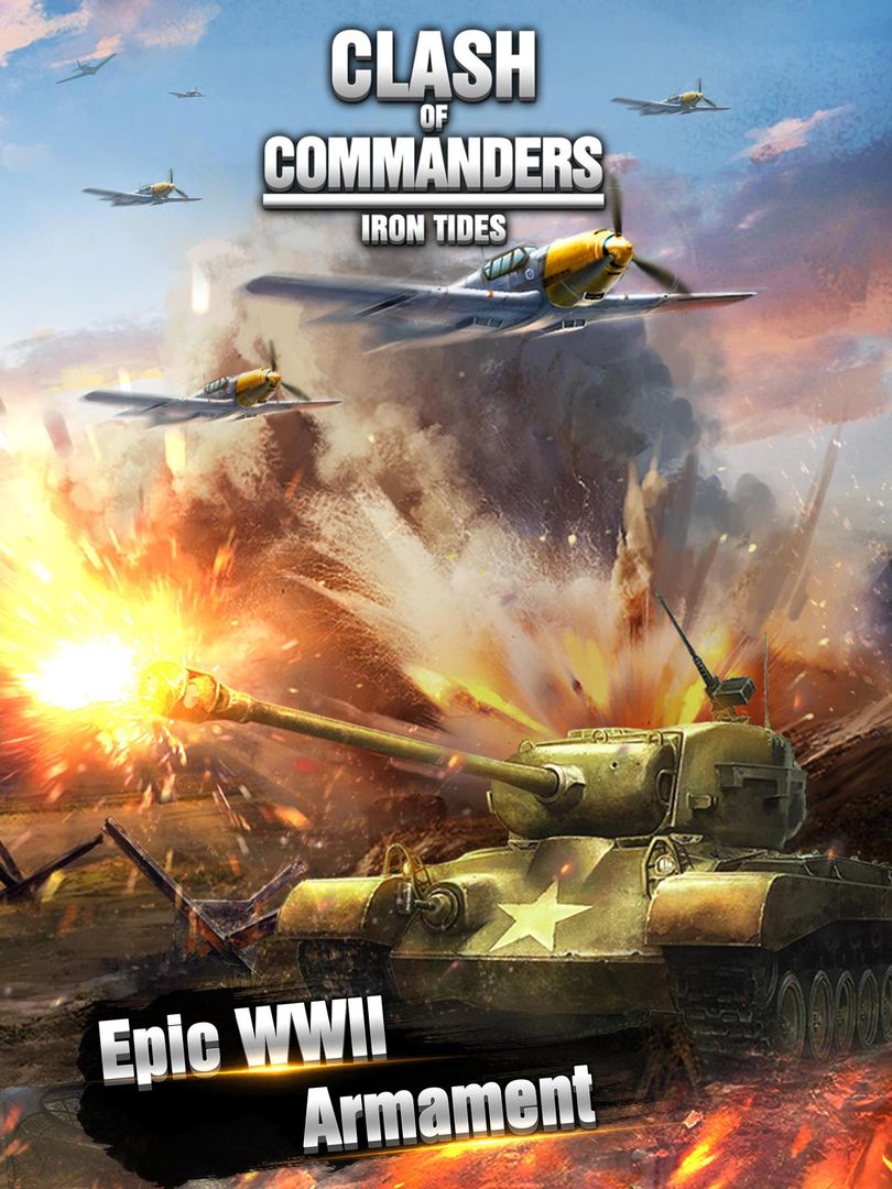 Clash of Commanders-Iron Tides ภาพหน้าจอเกม