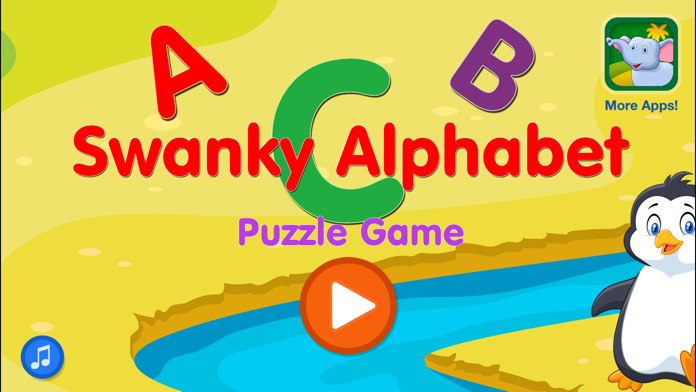 Swanky Alphabet Puzzle Games Game Screenshot