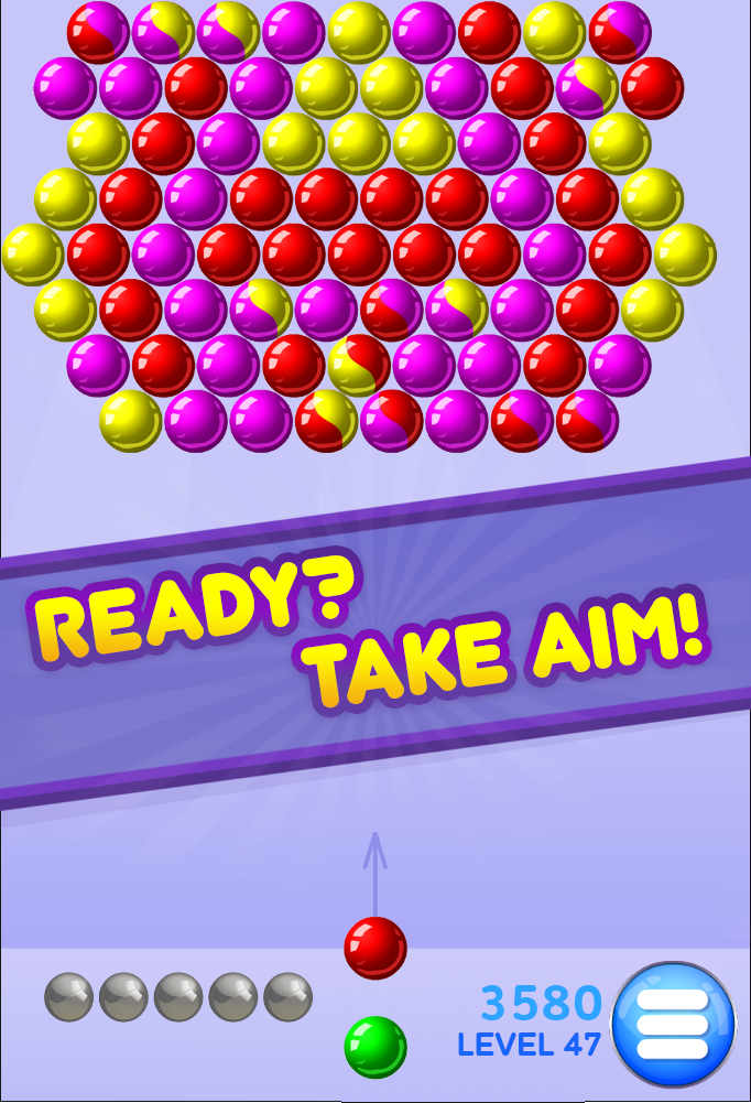 Bubble Shooter Arcade Game Screenshot