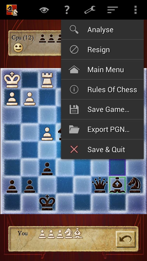 Chess 게임 스크린 샷