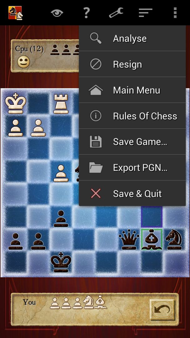 Chess ภาพหน้าจอเกม