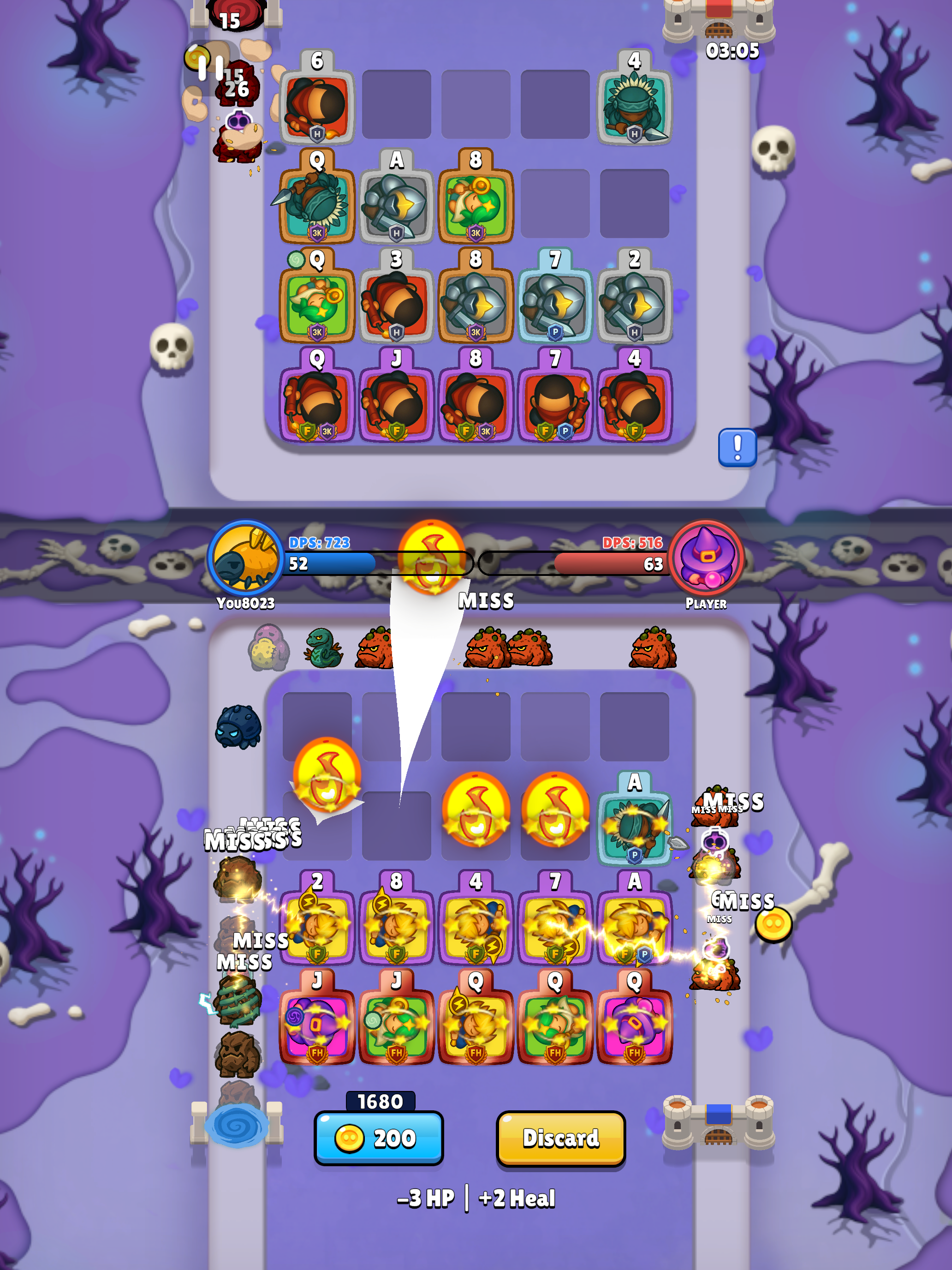 Hand of Heroes Game Screenshot
