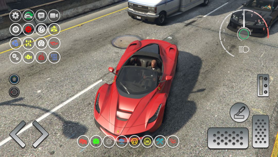 Drive Race: Ferrari LaFerrari 게임 스크린 샷