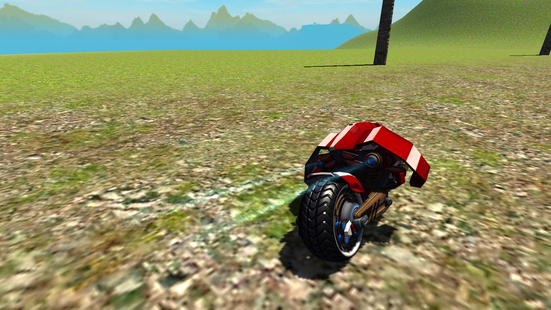Screenshot of Flying Motorcycle Simulator