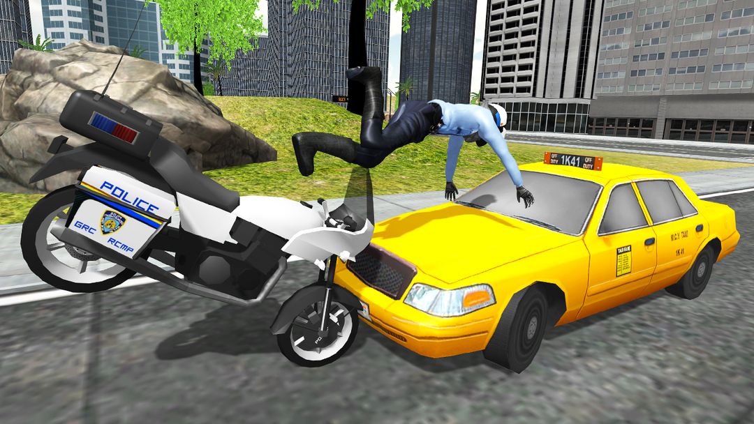 Screenshot of Police Motorbike Duty