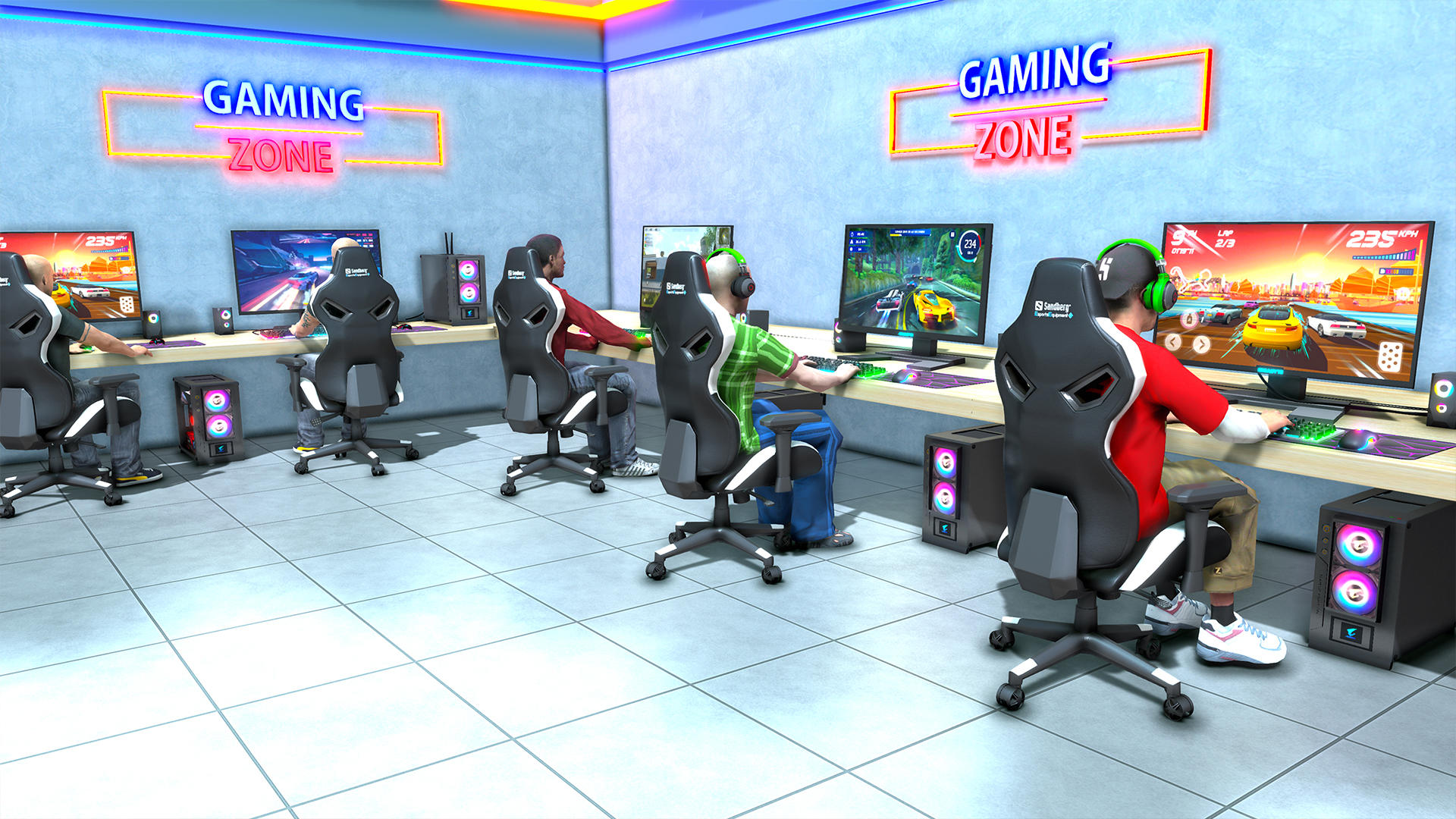 Internet Cafe Simulator Games ภาพหน้าจอเกม