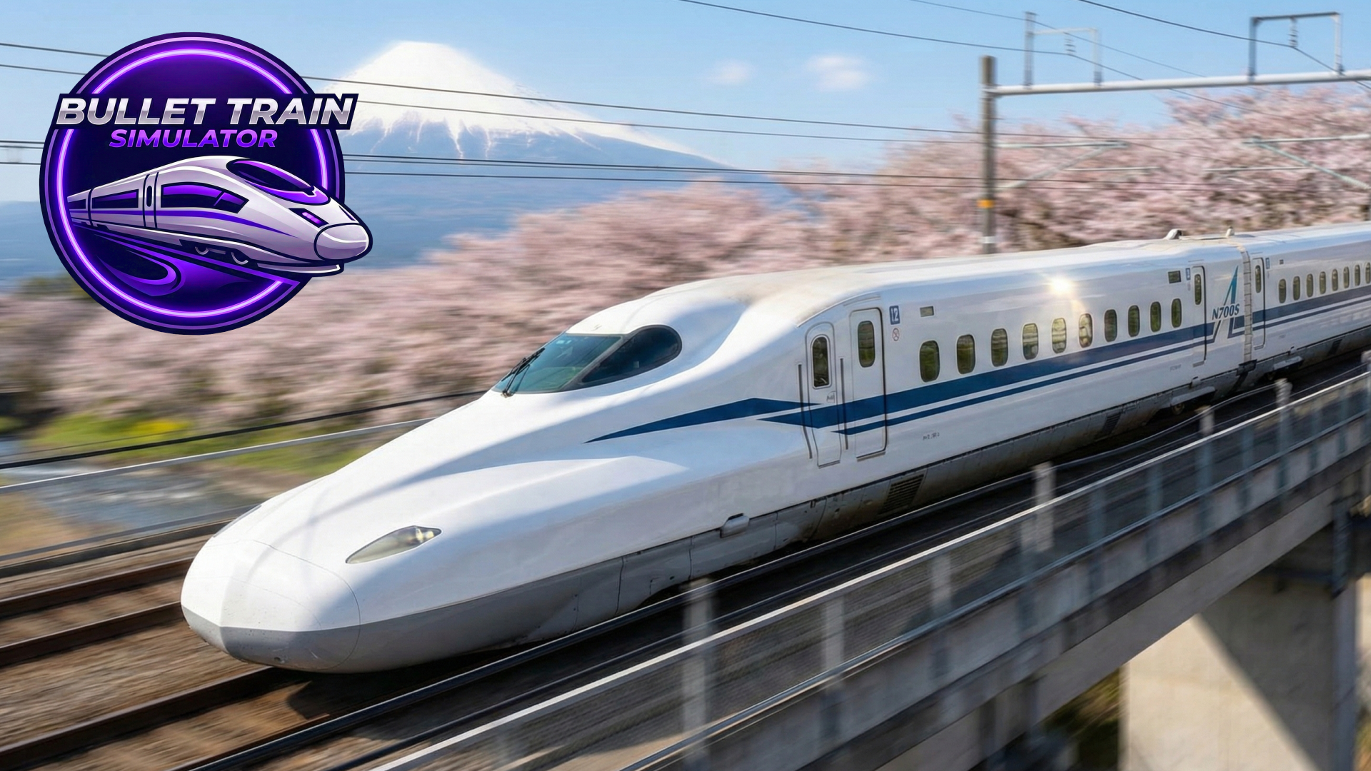 Bullet Train Driving Simulator ภาพหน้าจอเกม