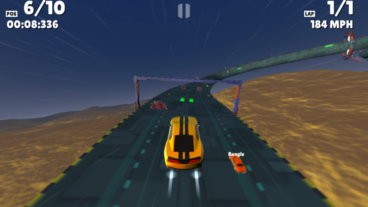 Screenshot 2 of Skyline Racer 